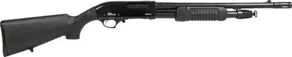 IVER JOHNSON PUMP 12GA. 3" - 18" CYL. W/M-BRAKE BLUED SYN