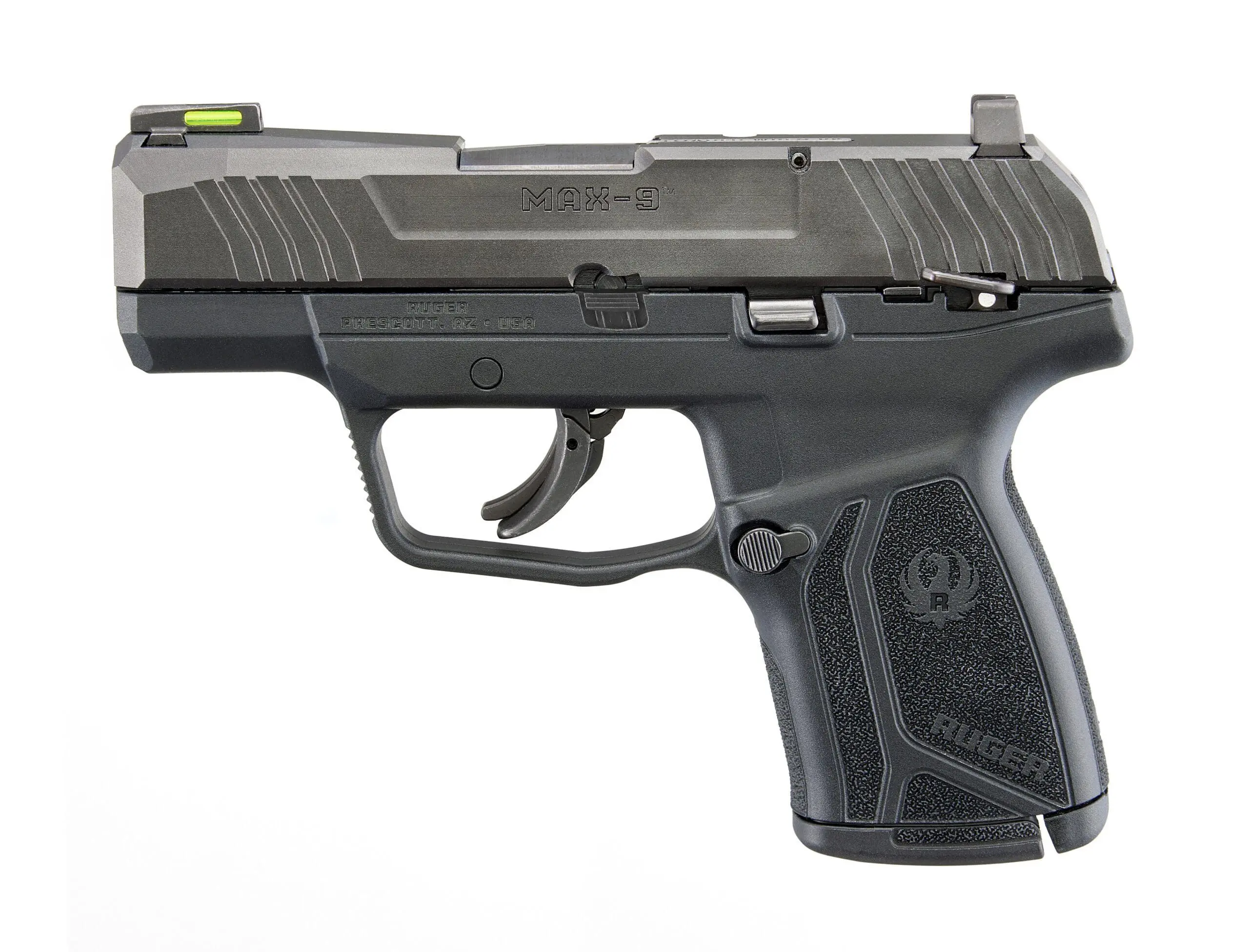 RUGER MAX-9 9MM BK/BK 10+1 AS MS CA