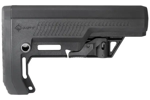 Mission First Tactical BMSMILEXD Battlelink Extreme Duty Minimalist Stock Collapsible Black Synthetic for AR-15, M16, M4 with Mil-Spec Tube (Tube Not Included)