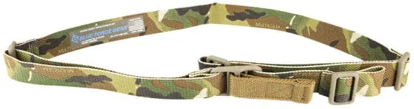 Blue Force Gear VCAS125OAMC Vickers 57"-67" x 1.25" None Included Swivel Nylong Hardware Cordura MultiCam