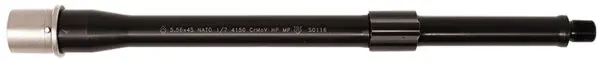 Ballistic Advantage BABL556033F Performance Series  5.56x45mm NATO 12.30" Threaded Hanson Profile, Carbine Length with Low Pro Gas Block, Black QPQ Chrome Moly Vanadium Steel, Fits AR-15