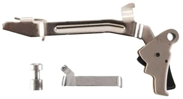 Apex Tactical 102P145 Action Enhancement  Slim Flat Dark Earth Drop-In Compatible w/Glock Gen3-4 17/19/22-27/31/32/33/34/35