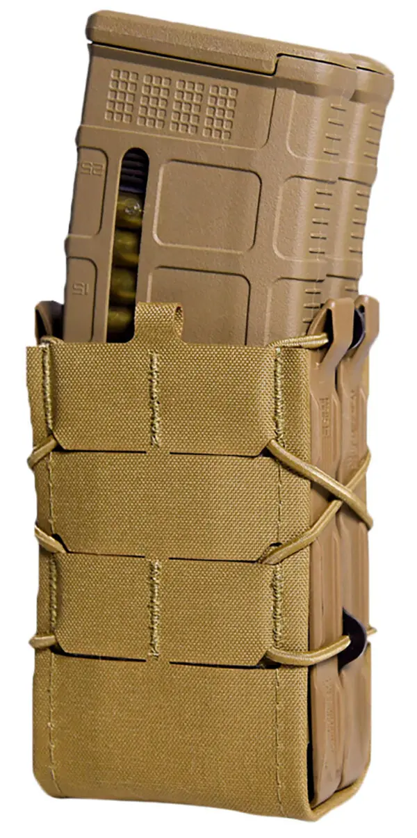 High Speed Gear 242R00CB TACO Gen 2 X2R Coyote Brown Nylon MOLLE Compatible w/ Rifle