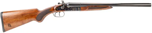 Heritage Mfg CW1218CH Coachwhip  12 Gauge Break Open 2rd 18.50" Black Chrome Side By Side Barrel, Color Case Hardened Alloy Steel Receiver, Fixed Turkish Walnut Stock