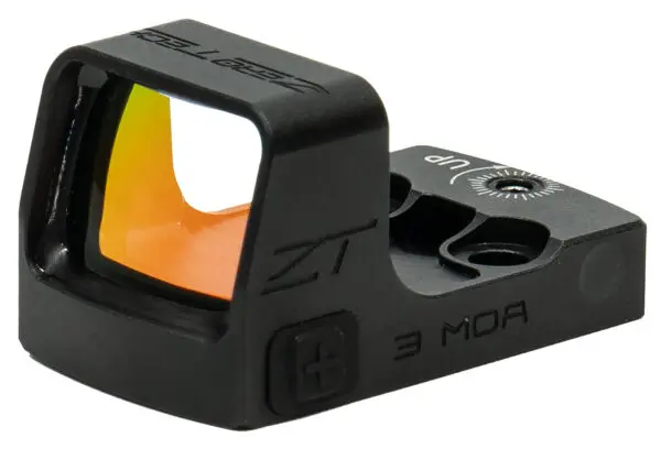 Zero Tech Optics THDM21  Thrive HD Black 1x 21mm x 15mm 3 MOA Red Dot Reticle