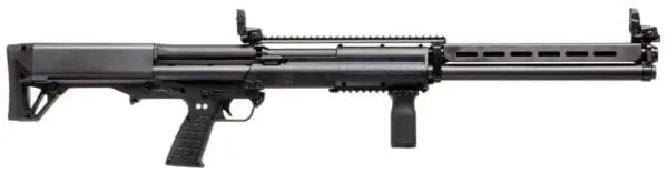 Kel-Tec KSG25BLK KSG 25 Black 12 Gauge 30.50" 3" 24+1 Black Rec/Barrel Black Polymer Fixed Stock & Grip