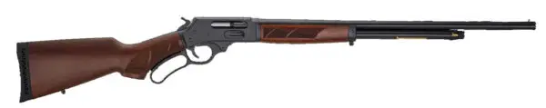HENRY SIDE GATE LEVER ACTION SHOTGUN SGL 410 GA 24 IN BBL 2.5 IN BLUE/WALNUT 6 RD 1 CT FULL