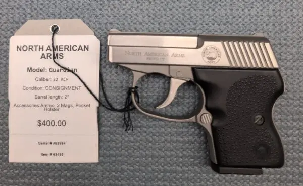 NAA Guardian 2" 32 ACP #03435