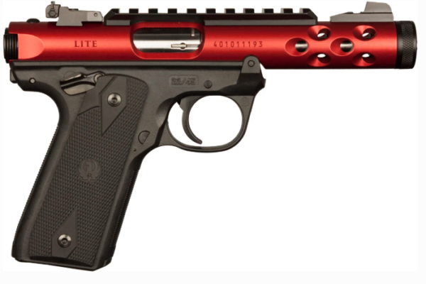 Ruger Mark IV 4.4" 22 LR Red #43910