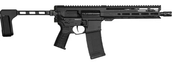 CMMG 30AC50F-AB Dissent MK4 300 Blackout 30+1 10.50" Black Nitride Threaded Barrel, 5.50" M-LOK Handguard, Black Armor Cerakote Aluminum Picatinny Rail Receiver, Black CMMG Zeroed Grip