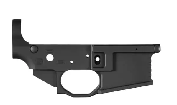 Black Rain Ordnance BROMLRBLK Lower Receiver Milled 7075-T6 Aluminum Black Anodized for AR-Platform