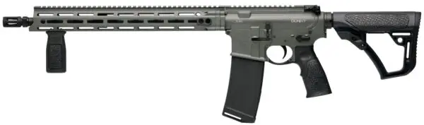 Daniel Defense 0212813192047 DDM4 V7 5.56x45mm NATO 16" 32+1 Deep Woods Green Cerakote 6 Position w/SoftTouch Overmolding Stock