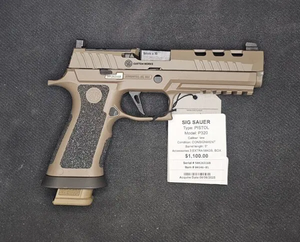 Sig Sauer P320 DH3 5" 9mm #04146-01