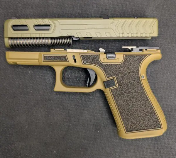 Glock "19 Optic Ready Shark Coast Dirty Diper Gen 5 Frame" Kit #10847