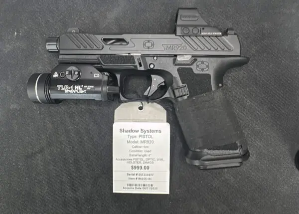 SHADOW MR920 ELITE 4" 9MM #04155-01