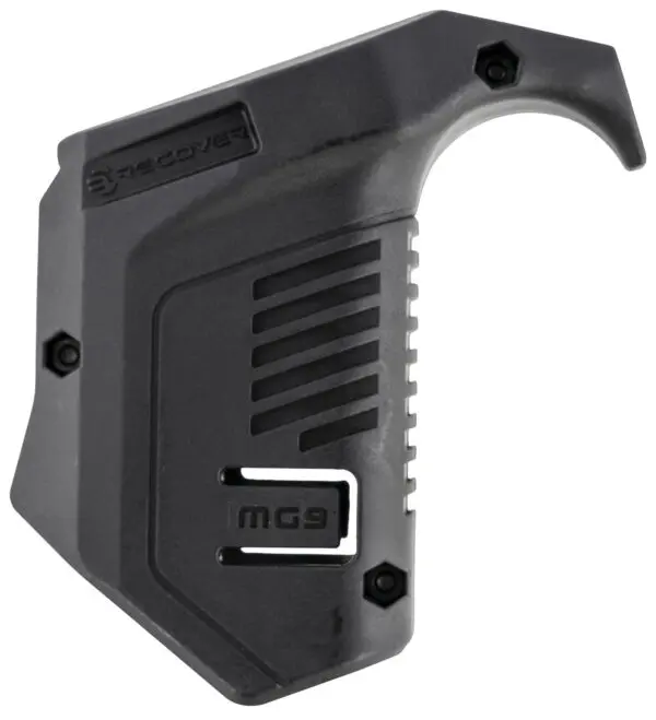 Recover Tactical MG9 Angled Mag Pouch  Black Polymer, Picatinny Rail Mount, Compatible w/ Glock