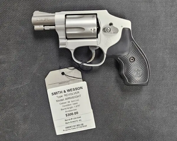 S&W 642 AIRWEIGHT .38SPL +P  1.875 #04271-01