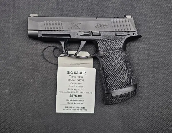 SIG P365XL 9MM 3.75" #04569-07