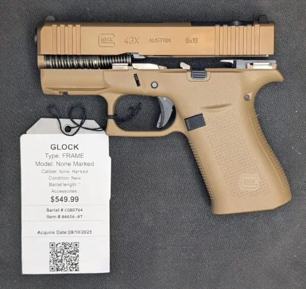 Glock "43X MOS Gen 5 PVD Coated Frame Kit" #11001
