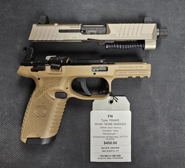 FN 502 4.5" 22LR FDE #04731-07
