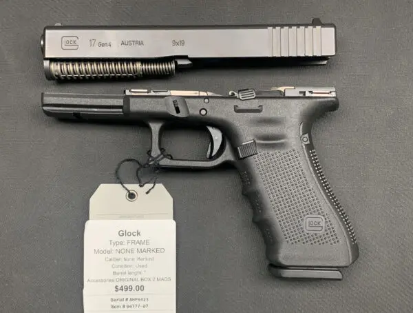 GLOCK 17 GEN 4 FRAME KIT #04777-07