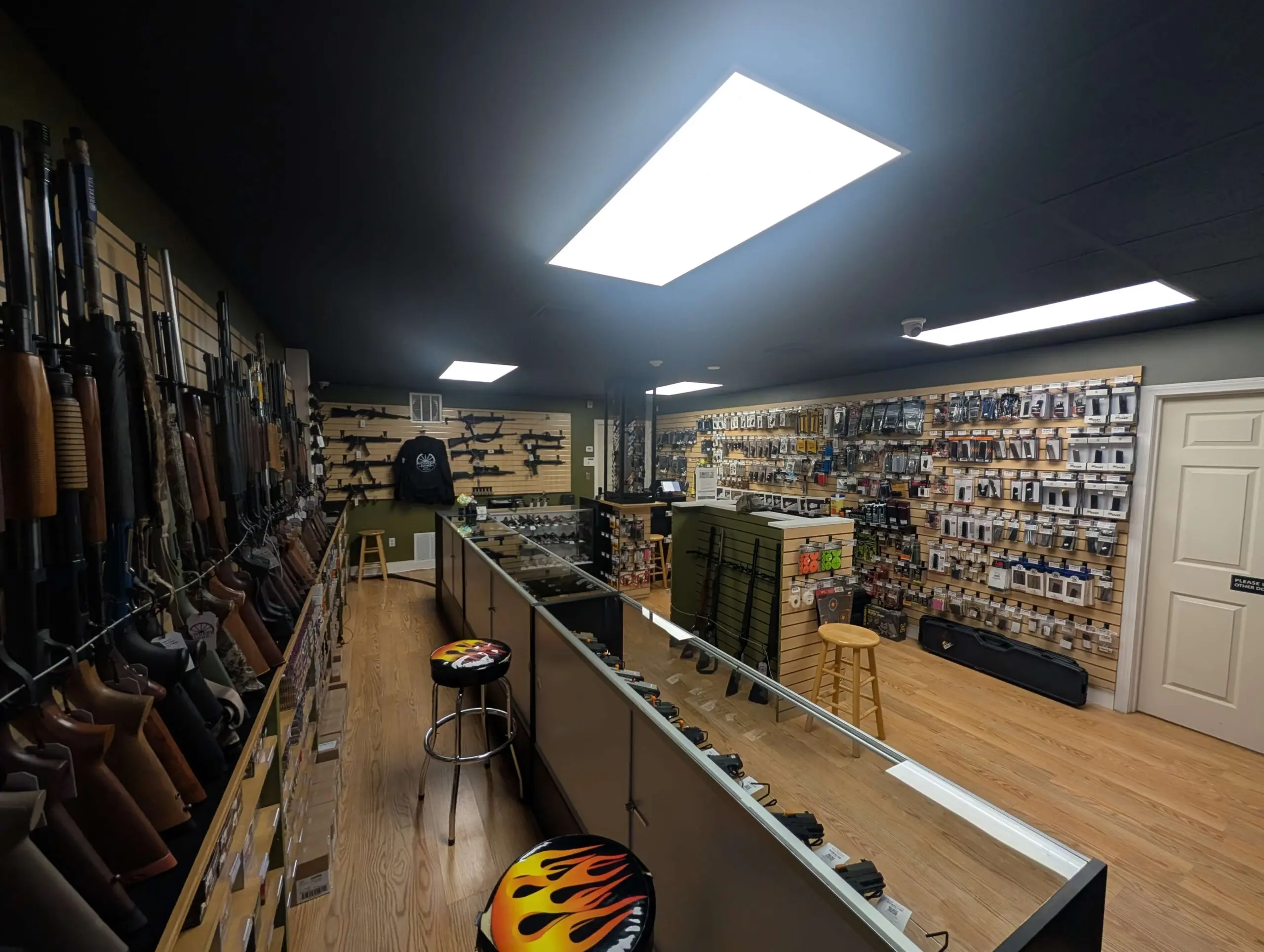 Store View from Behind the Counter