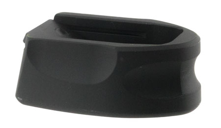 Samson 040603201 Magazine Extension made of 6061-T6 Aluminum with Hardcoat Anodized Black Finish for 9mm Luger S&W M&P Shield, M&P Shield M2.0 7 & 8 Round Mags (Adds 1rd)