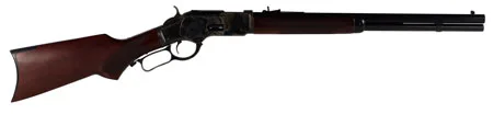 Taylors & Company 550219 1873 45 Colt (LC) Caliber with 10+1 Capacity, 20" Blued Octagon Barrel, Color Case Hardened Metal Finish & Walnut Fixed Pistol Grip Stock Right Hand (Full Size)
