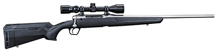 Savage Arms 57545 Axis XP Full Size 350 Legend 4+1 18" Matte Stainless Button-Rifled Barrel, Matte Stainless Steel Receiver, Matte Black Synthetic Stock, Weaver 3-9x40mm, Right Hand