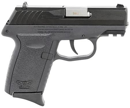 SCCY CPX-2 Gen3 9mm pistol black 3.1in barrel