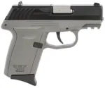 SCCY CPX-2 Gen3 HGA 9mm pistol in sniper gray and black with 3.10 IN barrel