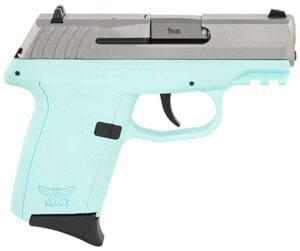 SCCY CPX-2 Gen3 9mm pistol blue frame stainless slide 3.1in barrel