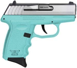 SCCY CPX-3TTSB compact pistol SCCY Blue/Stainless profile