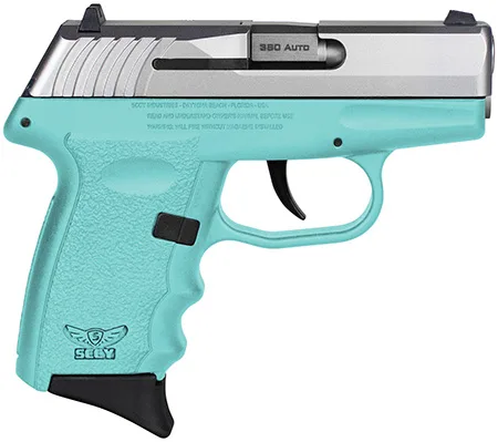 SCCY CPX-3TTSB compact pistol SCCY Blue/Stainless profile