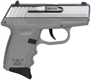 SCCY CPX-3 CPX3TTSG pistol Sniper Gray polymer frame stainless slide 10-round