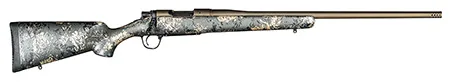 Christensen Arms 8010107300 Mesa FFT 6.5 Creedmoor 4+1 20" Threaded Barrel, Burnt Bronze Cerakote, Green with Black/Tan Webbing Stock