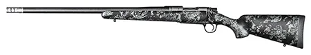 Christensen Arms 8010618000 Ridgeline FFT 308 Win 4+1 20" Carbon Fiber/Threaded Barrel, Stainless Steel, Black with Gray Accents Stock, Left Hand