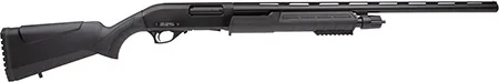 Rock Island YPA12C2224B Pump Action Combo Youth Field/Deer 12 Gauge Pump 5+1, 22"/24" Black Gloss Barrel & Receiver, Black Fixed Synthetic Stock, Picatinny Rail