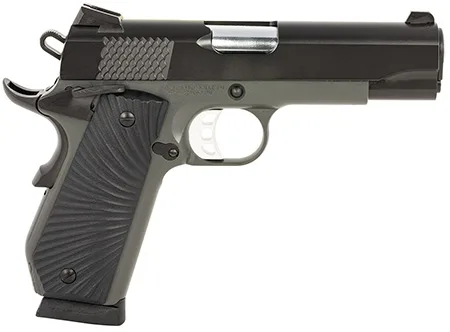 Tisas 1911 Stingray Carry 9mm 4.25in black slide dark grey frame G10 grips