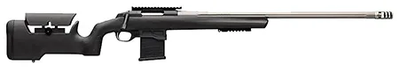Browning 035560292 X-Bolt Target Max 6mm GT 10+1 26" Satin Gray Bull/Fluted Barrel, Matte Blued Steel Receiver, Matte Black Fixed Max Adj Comb Stock, Right Hand