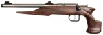 Keystone Chipmunk Hunter single-shot bolt-action pistol 22 S/L/LR stainless finish walnut stock