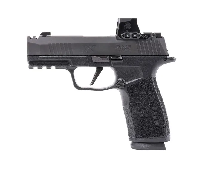 Sig Sauer P365X Macro Comp 9mm with Romeo-X red dot and two 17-round magazines