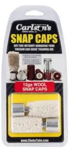Carlson's Choke Tubes 00105 Snap Cap  12Gauge 2Pack