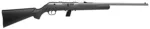 Savage Arms 31000 64 FSS 22 LR Caliber with 10+1 Capacity, 21" Barrel, Matte Stainless Metal Finish, Matte Black Synthetic Stock & No AccuTrigger Right Hand (Full Size)