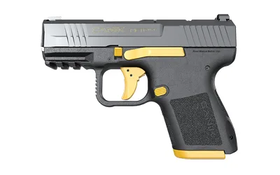 CANIK METE MC9 9mm 3.18-inch black gold striker-fired pistol