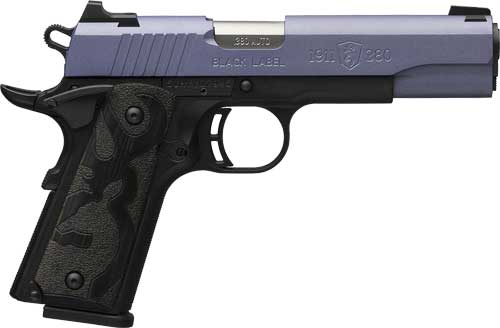 Browning 1911 Black Label .380 ACP 4.25in Crushed Orchid Cerakote