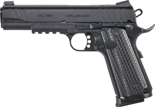 EAA Girsan MC1911S Influencer .45 ACP pistol 5-inch barrel black finish