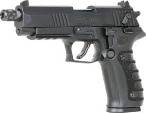 Mauser M20 SD .22 LR pistol with 4.75 in threaded barrel, black finish