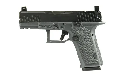Lone Wolf DUSK19 RMR 9mm compact pistol, gray 17-4 stainless slide and black polymer frame