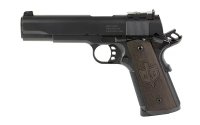 SDS Imports MAC 1911 .45 ACP handgun with 5 inch barrel and QPQ Tennifer finish
